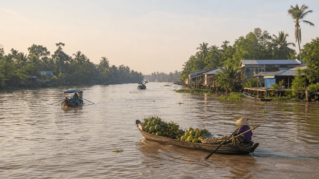 Mekong Delta River Life