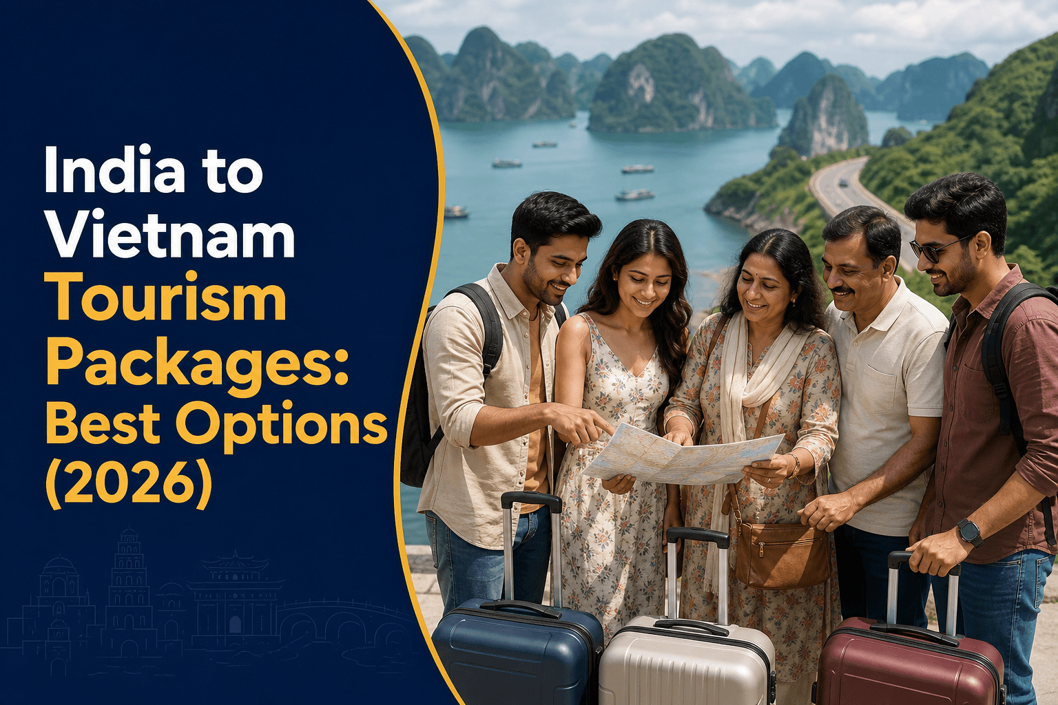 India to Vietnam tourism packages