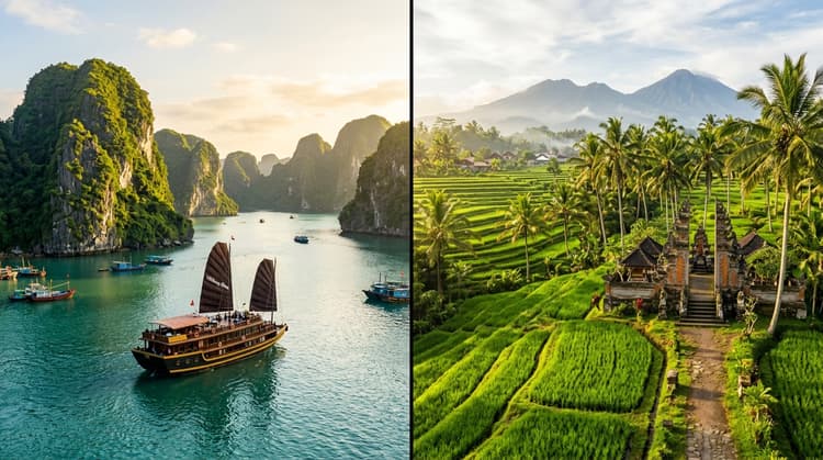Vietnam vs Bali for Indian Travelers: Cost, Visa, Beaches & Itinerary Comparison (2026)