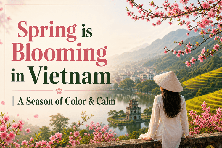 Spring is Blooming in Vietnam 🌸 | A Season of Color & Calm