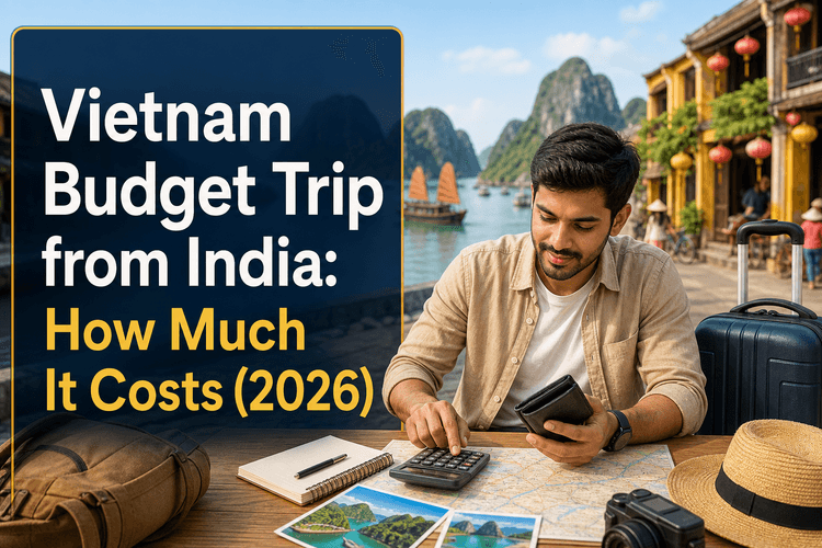 Vietnam Budget Trip from India: How Much It Costs (2026)