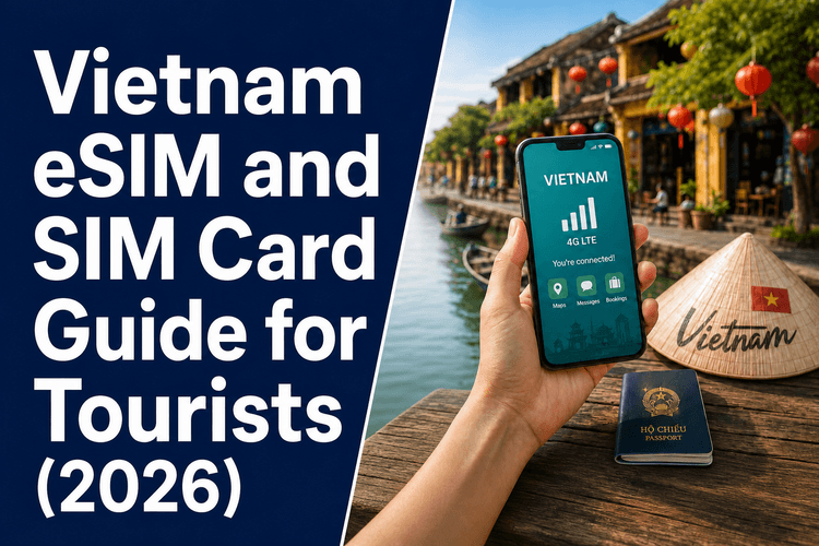 Vietnam eSIM and SIM Card Guide for Tourists (2026)