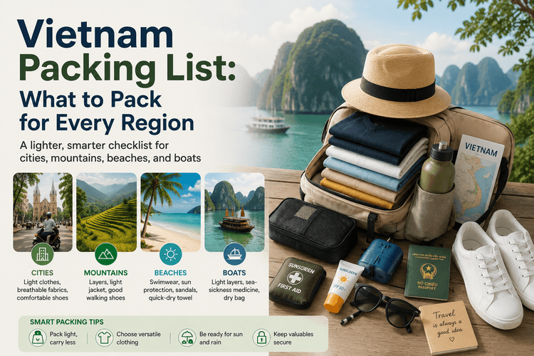 Vietnam Packing List: What to Pack for Every Region (2026)