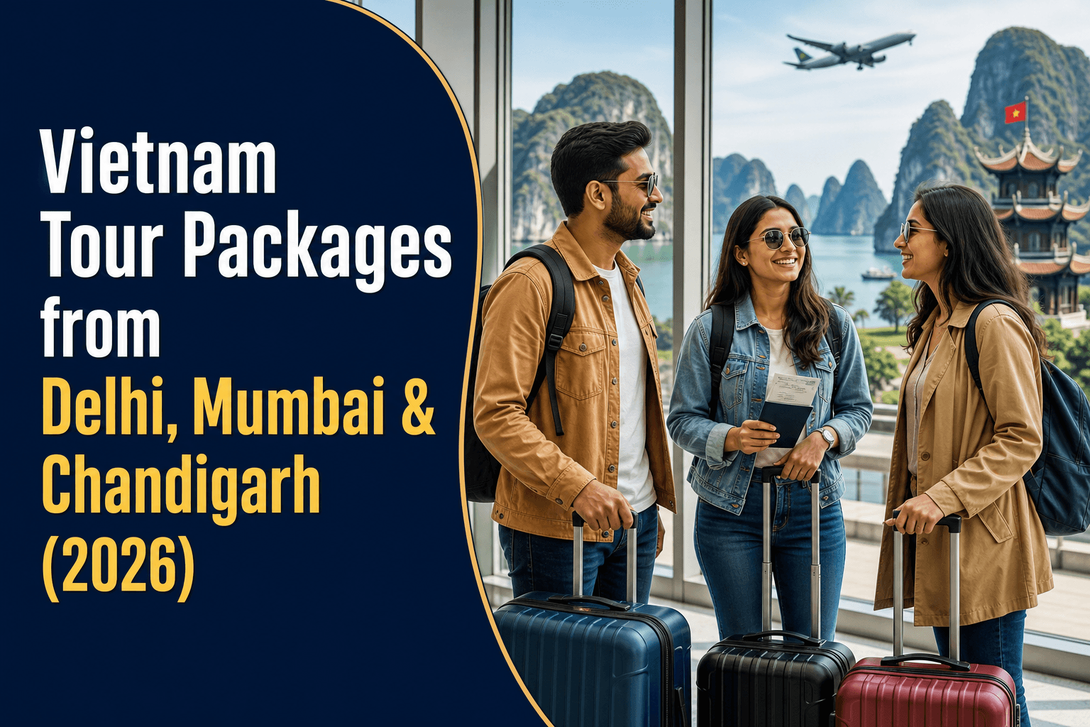 Vietnam packages from Delhi Mumbai Chandigarh