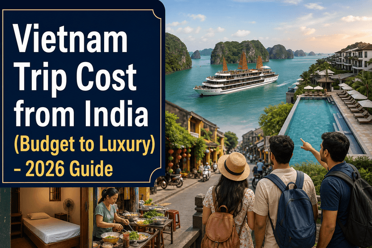 Vietnam Trip Cost from India (Budget to Luxury) - 2026 Guide
